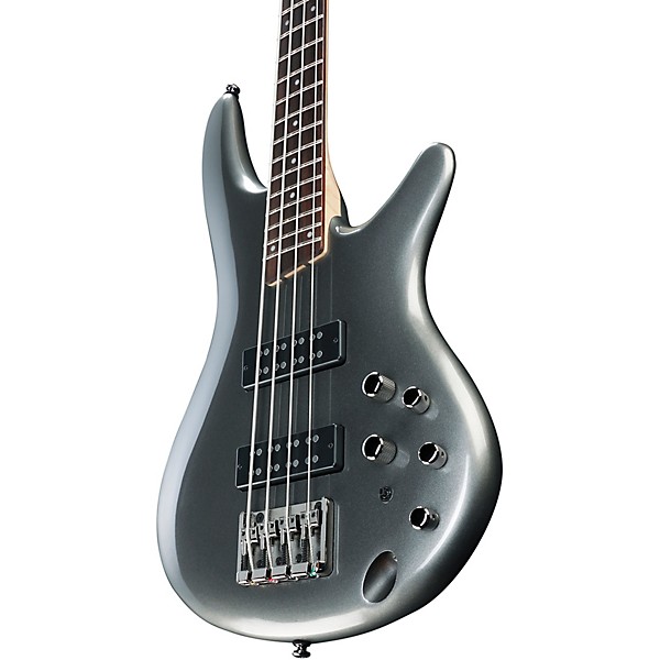 Open Box Ibanez SR300E Electric Bass Guitar Level 1 Metallic Gray