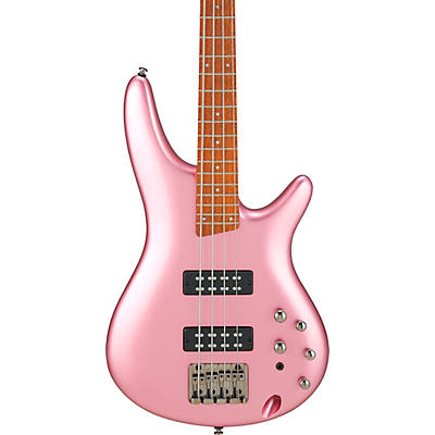 Ibanez Sr300e 4-String Electric Bass Pink Gold Metallic for sale