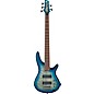 Ibanez SR405EQM Quilted Maple 5-String Electric Bass Guitar Stained Cosmic Blue Starburst