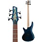 Ibanez SR405EQM Quilted Maple 5-String Electric Bass Guitar Stained Cosmic Blue Starburst