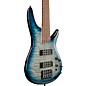 Ibanez SR405EQM Quilted Maple 5-String Electric Bass Guitar Stained Cosmic Blue Starburst