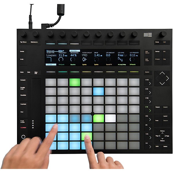 Ableton Push 2 Software Controller Instrument With Live Intro