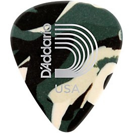 D'Addario Classic Celluloid Guitar Picks - 12-Pack Me... D'Addario Classic Celluloid Guitar Picks - 12-Pack Medium Camouflage