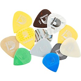 D'Addario Assorted Variety Pick 12-Pack Medium