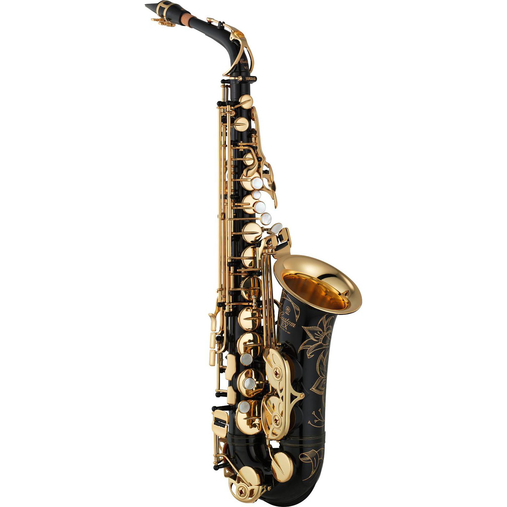 YAMAHA YAS-875 カスタム　custom Yamaha YAS-875EXII Custom Series Alto Saxophone Black Lacquer