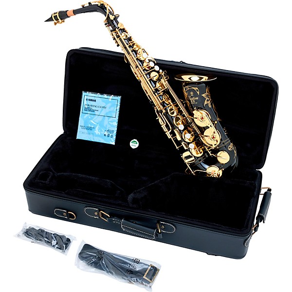 Yamaha YAS-875EXII Custom Series Alto Saxophone Black Lacquer