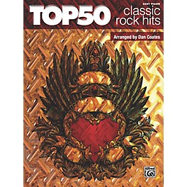 Alfred Top 50 Classic Rock Hits Easy Piano Songbook