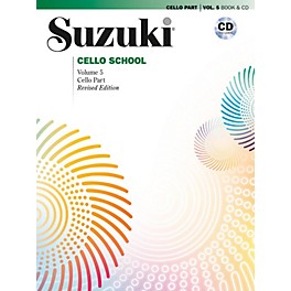 Suzuki Suzuki Cello School Cello Part & CD, Volume 5 Book & CD (Revised)