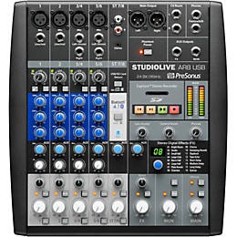 PreSonus StudioLive AR8 8-Channel Hybrid Digital/Analog Performance Mixer