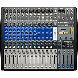 Open Box PreSonus StudioLive AR16 18-channel Hybrid Digital/Analog Performance Mixer Level 1
