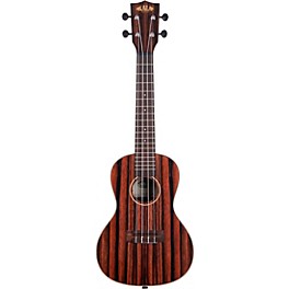 Kala KA-EBY-C Striped Ebony Concert Ukulele Natural