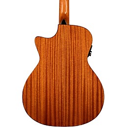 Kala KA-GTR-MTS-E Thinline Mahogany Acoustic-Electric Guitar Natural