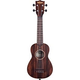 Kala KA-EBY-S Ebony Striped Soprano Ukulele Natural