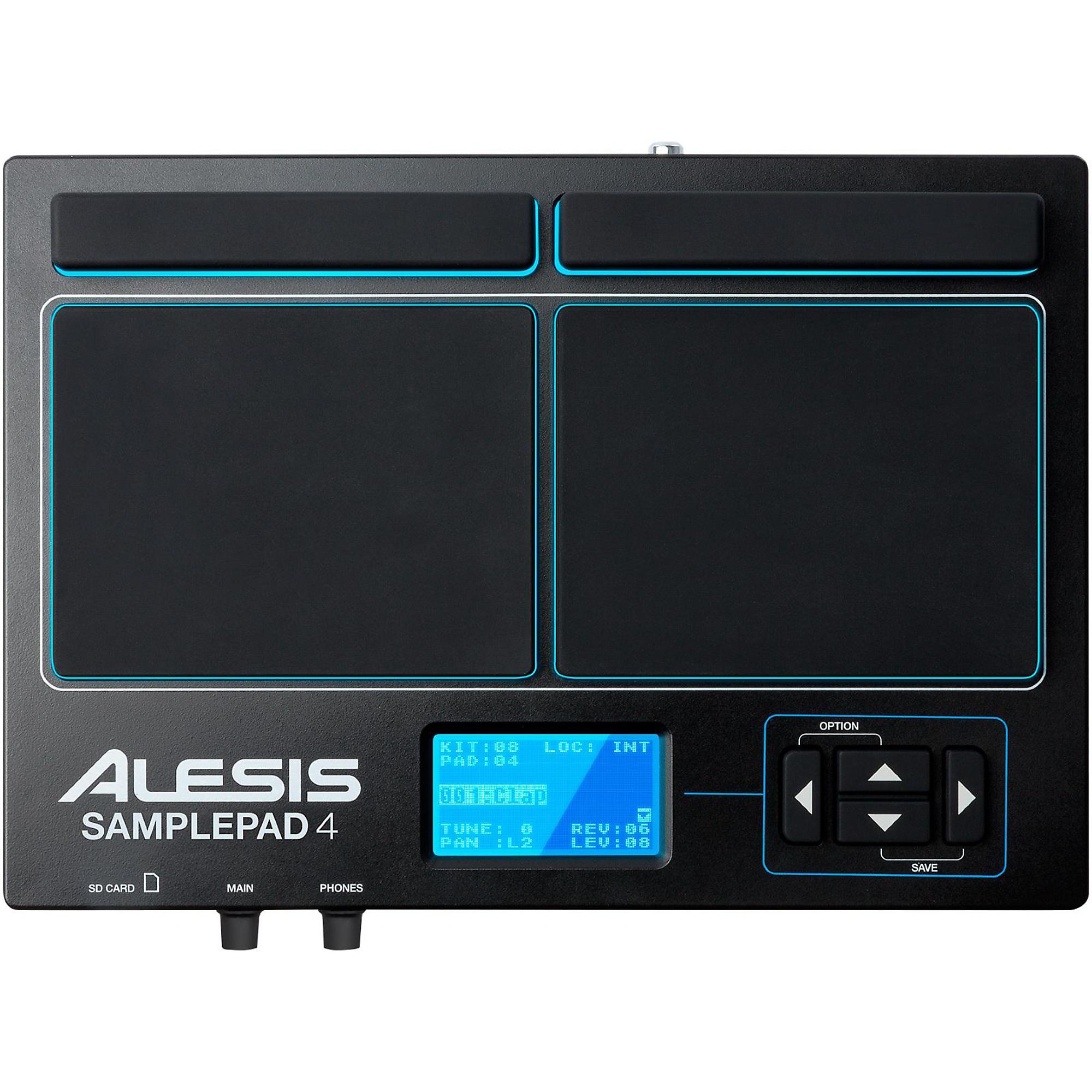 ALESIS SAMPLEPAD 4(YAMAHA電子フットペダル付き) Alesis Sample Pad 4 Percussion and Sample-Triggering