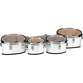 Open Box Tama Marching Starlight Marching Tenor Drums Quad Level 1 8, 10, 12, 13 in. Sugar White