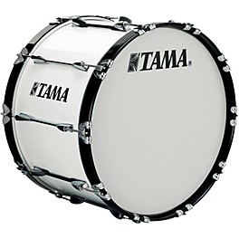 Tama Marching 24 x 14 in. Starlight Marching Bass Drum Sugar White