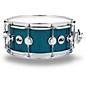 Open Box DW Collector's Series Finish Ply Teal Glass Snare Drum with Chrome Hardware Level 1 14 x 6 in. thumbnail