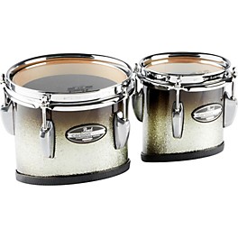 Pearl Championship CarbonCore Marching Tenor Drums Sonic Cut 6, 8 in. Black Silver Burst #368