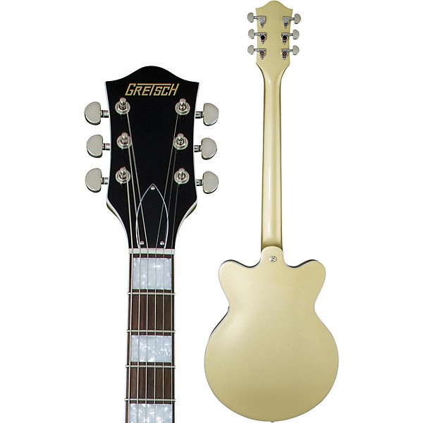 Open Box Gretsch Guitars G2655T Streamliner Center Block Junior Double Cutaway with Bigsby Level 1 Gold Dust