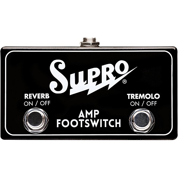 Supro SF2 Tremolo/Reverb Dual Footswitch