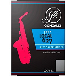 Gonzalez Local 627 Alto Saxophone Reeds Box of 10 Strength 2.5
