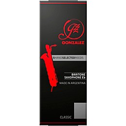 Gonzalez Classic Bass Clarinet Reeds Box of 5 Strength 2