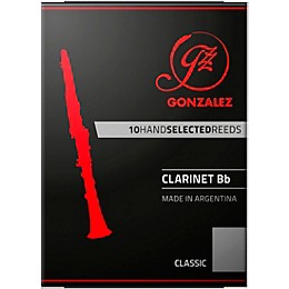 Gonzalez Classic Bb Clarinet Reeds Box of 10 Strength 4.5