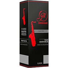 Gonzalez Classic Tenor Saxophone Reeds Box of 5 Strength 2.5