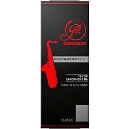 Gonzalez Classic Tenor Saxophone Reeds Box of 5 Strength 2.5