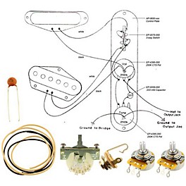 Allparts EP-4130-000 Wiring Kit for Telecaster