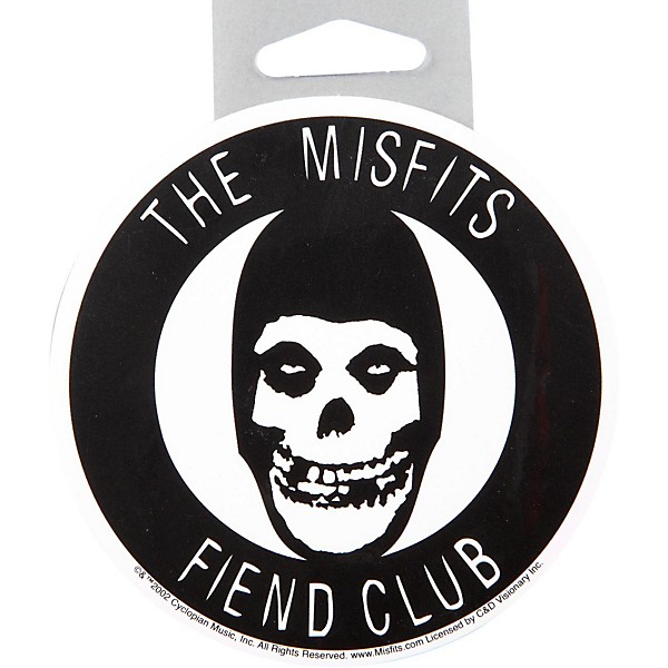 C&D Visionary Misfits Fiend Club Sticker