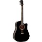 Savannah Savannah SO-SGD-10C Dreadnought Acoustic-Electric Guitar Black
