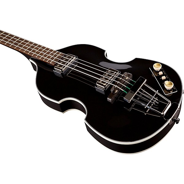 Hofner Gold Label Limited Edition '62 Violin Electric Bass Guitar Black