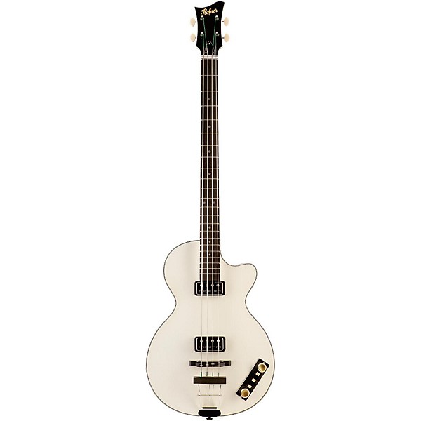 Hofner Gold Label Limited Edition Club Bass White