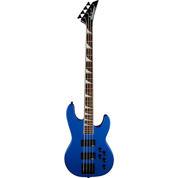 Open Box Jackson CBXNT IV Electric Bass Guitar Level 1 Metallic Blue Rosewood Fingerboard