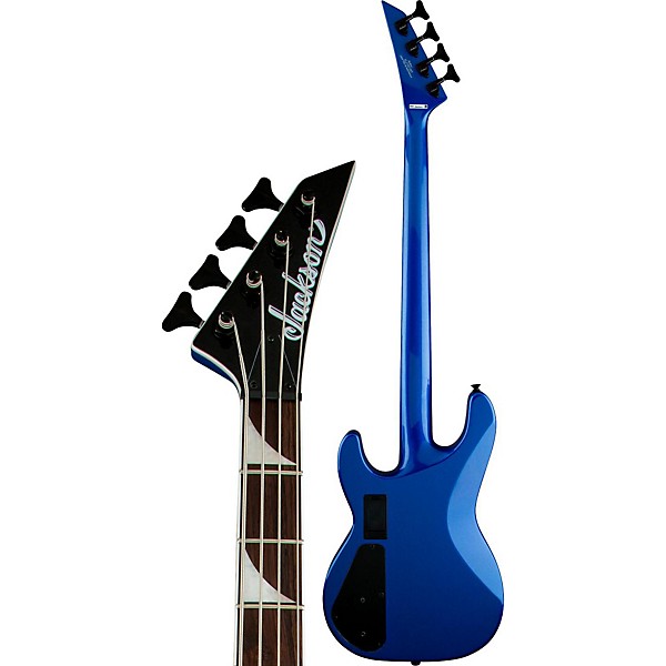Open Box Jackson CBXNT IV Electric Bass Guitar Level 1 Metallic Blue Rosewood Fingerboard