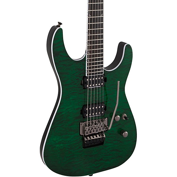Open Box Jackson Pro Soloist SL2Q MAH Electric Guitar Level 1 Transparent Green
