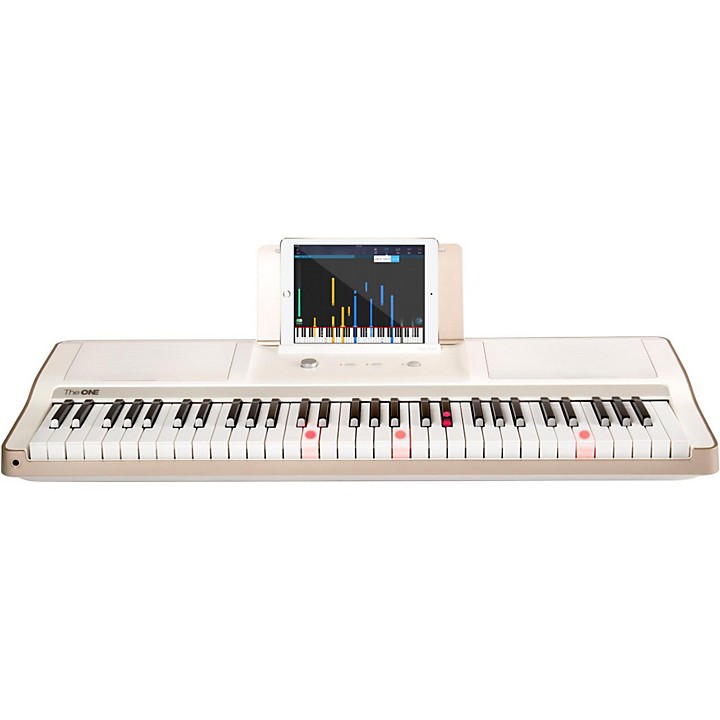 The ONE Smart Piano Light（ホワイト／61鍵） Amazon.com: The ONE Smart Keyboard COLOR 61 Lighted Keys