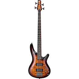 Ibanez SR400EQM Quilted Maple Electric Bass Dragon Eye Burst