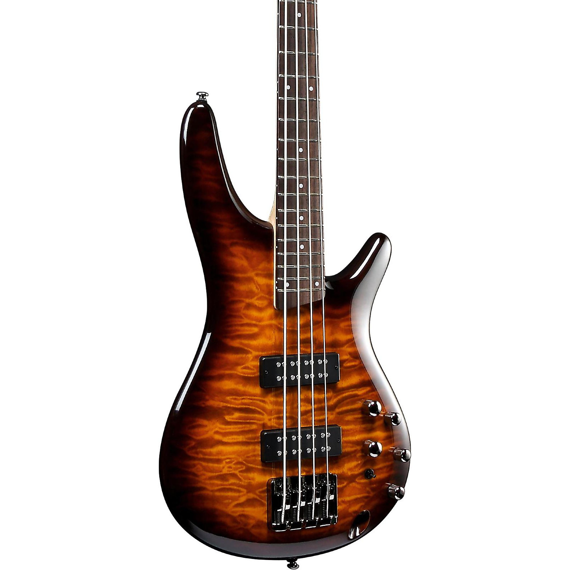 Ibanez SR400EQM Quilted Maple Electric Bass Dragon Eye Burst 