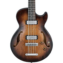 Open Box Ibanez AGB205 5 String Bass Tobacco Burst Low Gloss