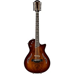 Taylor 2022 T5z Custom Koa Top Acoustic-Electric 12-String Guitar Shaded Edge Burst