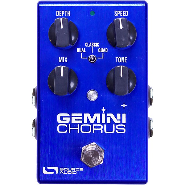 Open Box Source Audio One Series Gemini Chorus Guitar Pedal Level 1