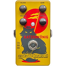 Open Box Catalinbread Katzenkonig Distortion Guitar Pedal Level 1