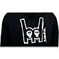 MEINL Zipper Hoodie with Skull Logo on Back Large Black