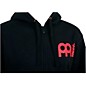 MEINL Zipper Hoodie with Skull Logo on Back Large Black