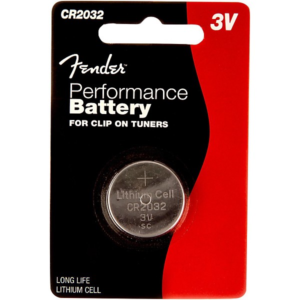 Fender CR2032 3 Volt Button Battery Single
