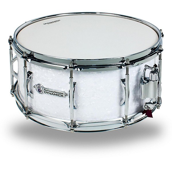 Black Swamp Percussion Dynamicx BackBeat Series Snare Drum 14x6.5 in. White Pearl