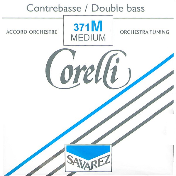 Corelli Orchestral Tungsten Series Double Bass G String 3/4 Size Medium Ball End