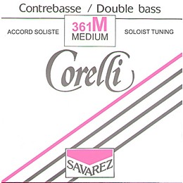 Corelli Solo Tungsten Series Double Bass A String 3/4 Size Medium Ball End